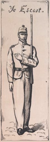 Uniform of 4th Battalion by Henry Bacon