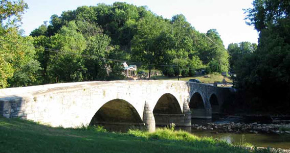Bridge to Antietam Village