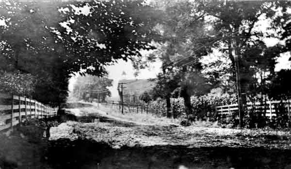 Stone church on the road through Snickersville