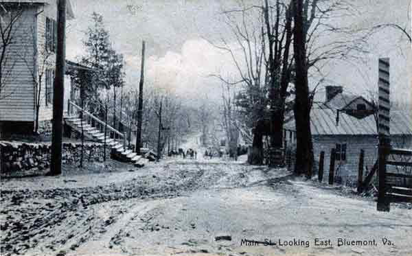 Snickrsville, Main Street Looking East