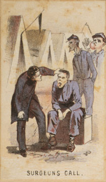 Winslow Homer sketch "Surgeons Call"