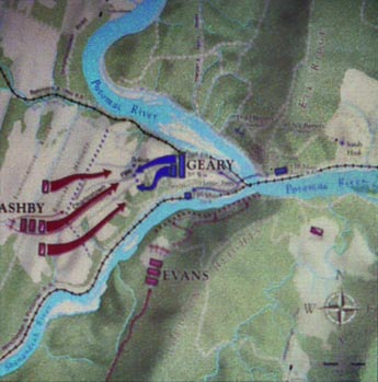 Battle of Bolivar Heights, Map 1