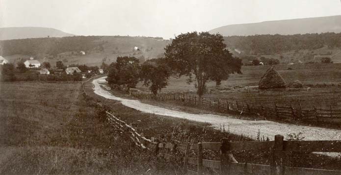 View to Bolivar Hill with HF Gap beyond