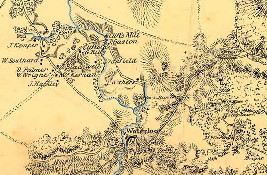Carter's Run Map