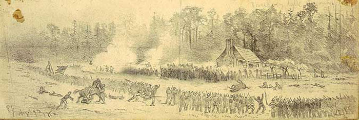 Jackson's Counter Charge by Edwin Forbes