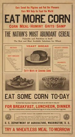 poster, Eat More Corn
