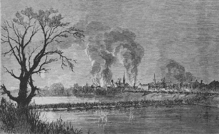 Troops Crossing the Rappahannock River Dec. 12.