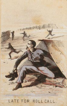 Winslow Homer "Late for Roll Call"