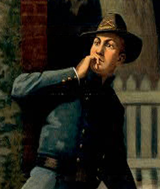 Surprised Officer illustration