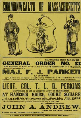 Recruiting Poster, Massacusetts