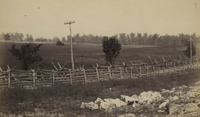 View to the East Woods and Cornfield where the 13th fought at Antietam