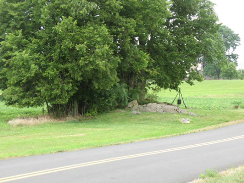 The Rock outcropping today