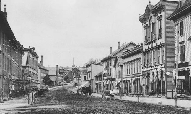 Main Street looking west, Marlboro, Mass