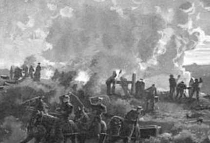 illustration of a battery with smoke