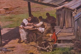Field Hospital from the Gettysburg Cyclorama