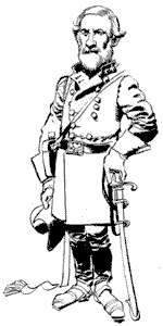 Charicature of Genl Lee by Jack Davis