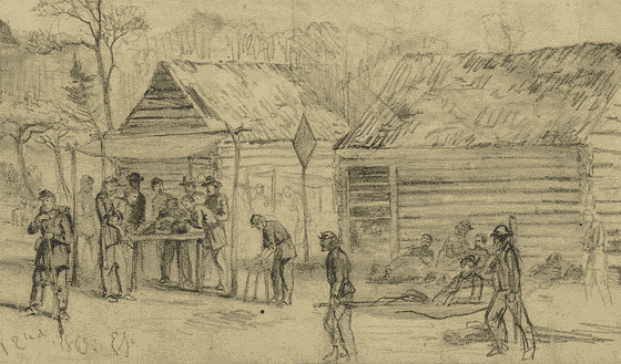 May 2nd, Second Corps Field Hospital by E. Forbes