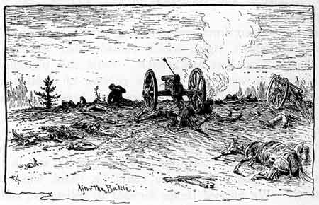 Edwin Forbes Illustration, "After the Battle"