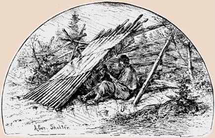 "A Cozy Shelter" by Edwin Forbes