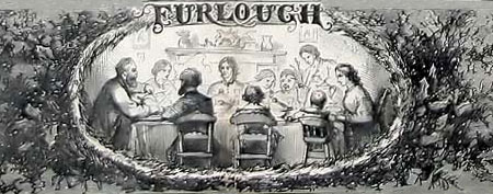 Harpers Graphi illustration of a Christmas Furlough