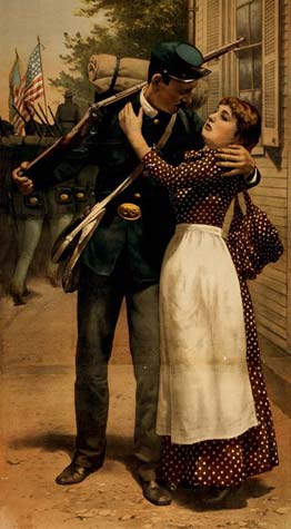 illustration, "good-bye"