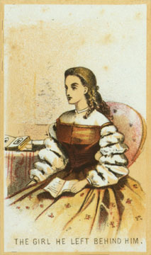 Winslow Homer graphic "The Girl He Left Behind"