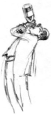 Albert Hurter sketch - drunk