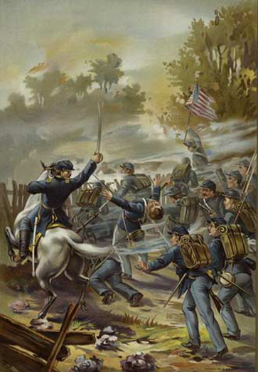 unknown artist illustration of a charge