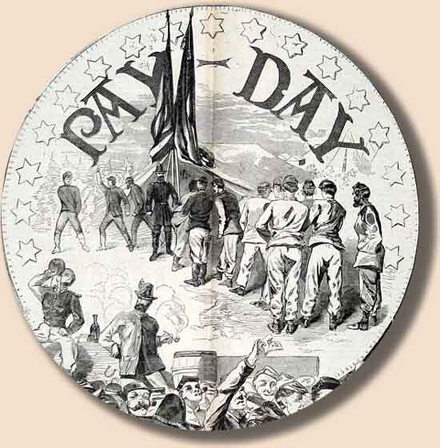 Payday illustration by Winslow Homer