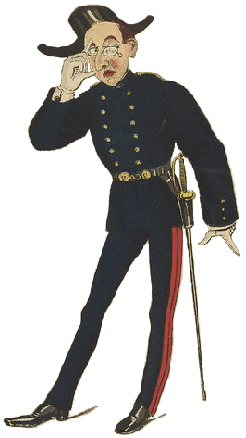 illustration from Alphabet Militaire