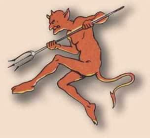 devil illustration from puck magazine