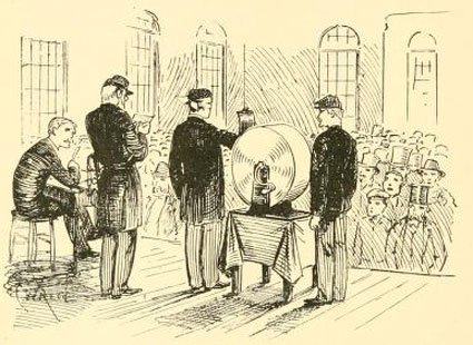 illustration of the draft wheel from Hardtack & Coffee