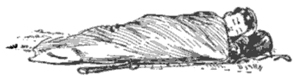 Charles Reed Sketch of soldier sleeping