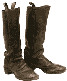 photo of civi war era boots