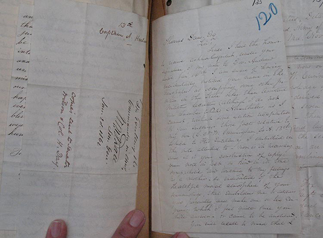 Carolyn Prince's Letter to Thomas Drew
