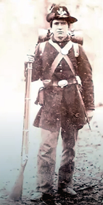 Charles Comstock, Company K