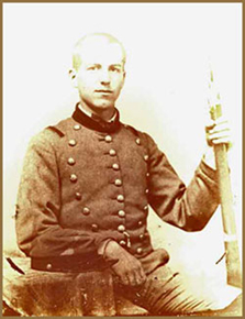 Private William H. Forbush, 3rd US Artillery, Battery C