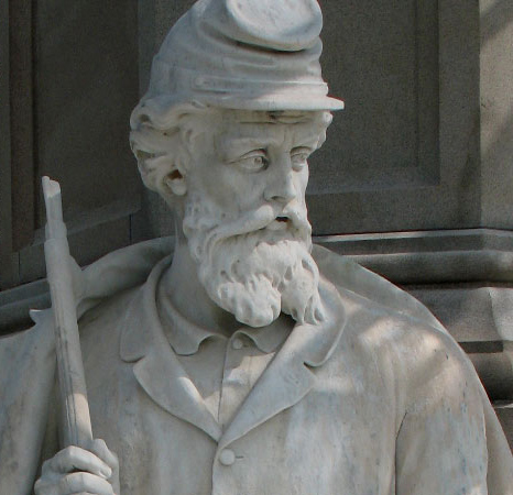 Allegorical Figure War, National Monument, Gettysburg