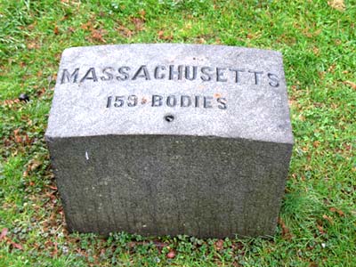 Massachusetts Marker, Gettysburg Natl Cemetery