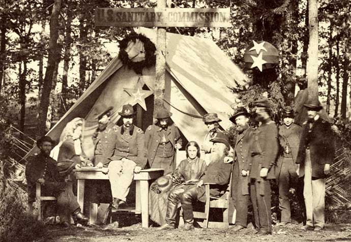 Sanitary Commission Camp, Gettysburg
