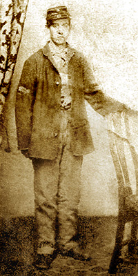 Private John T. B. Green, Company E