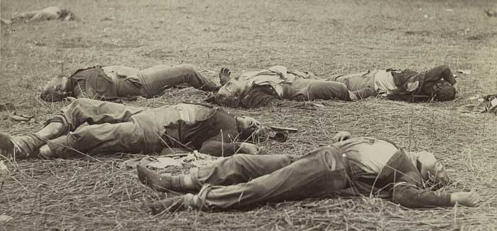 Timothy O'Sullivan, Union Dead, July 5