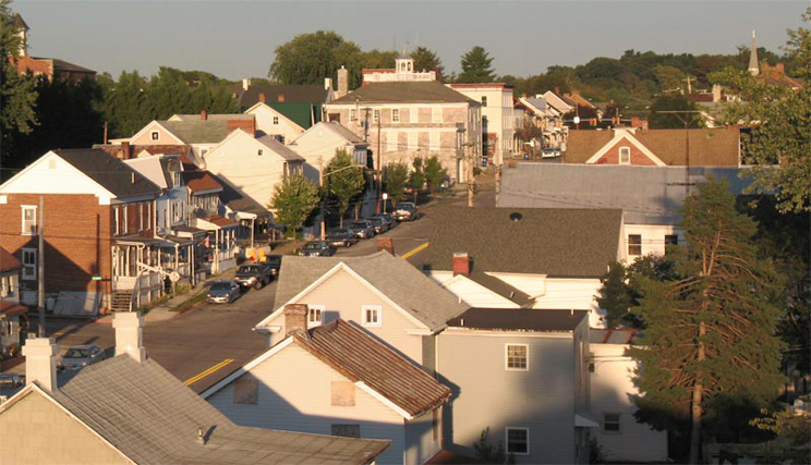Williamsport, Maryland, From Doubleday Hill