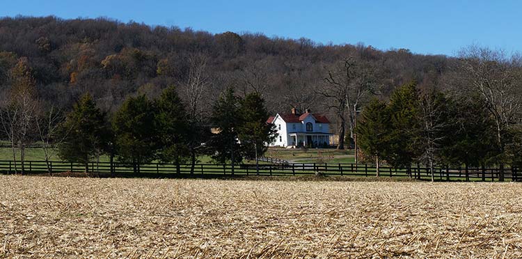 Photo of the Yeager Home
