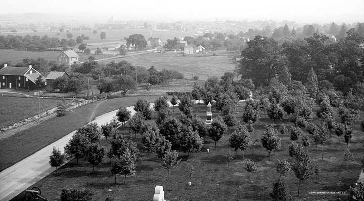 1906 downshot of Zieglar's Grove, from former park observation tower