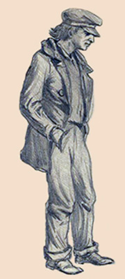 edwin forbes sketch of a captured rebel-edited