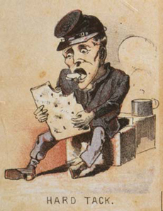 Winlsow Homer humerous hardtack illustration