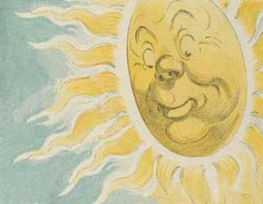 Illustration of the Sun