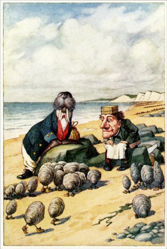 Walrus & the Carpenter illustration