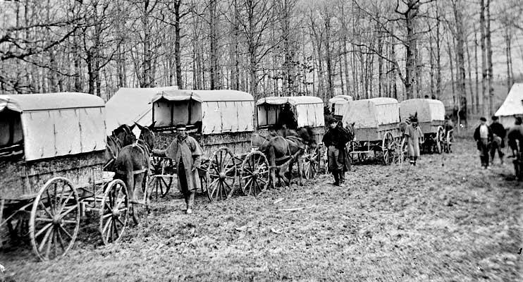 photo of ambulances in line